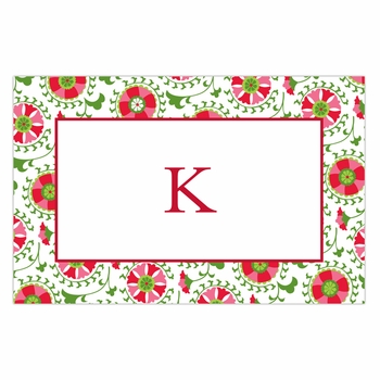 boatman geller suzani holiday disposable placemats