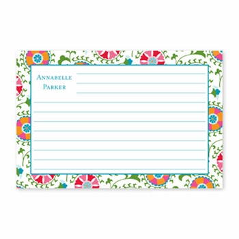 boatman geller suzani recipe card