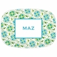 boatman geller suzani teal platter