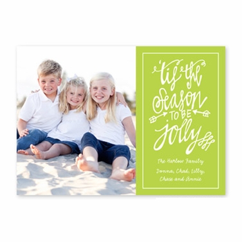 boatman geller tis the season lime photocard