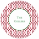 boatman geller trellis reverse cherry plate