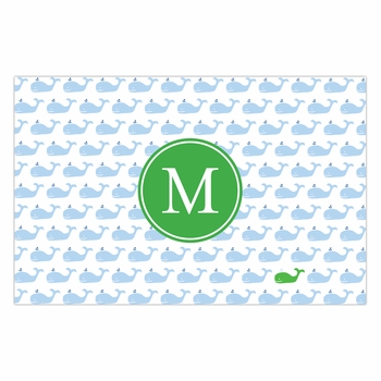 boatman geller whale repeat disposable placemats