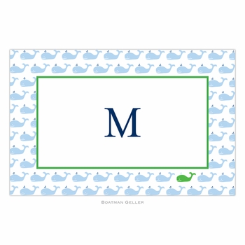 boatman geller whale repeat placemat