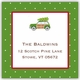 boatman geller woody square sticker