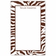boatman geller zebra chocolate notepad