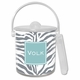 boatman geller zebra gray ice bucket