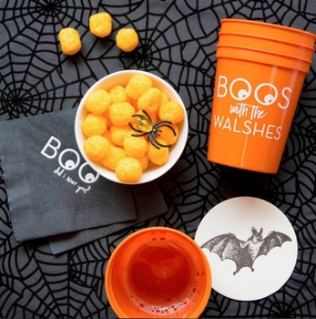 boo with you party cups - D35