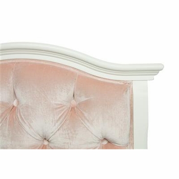 bordeaux paneled crib - majestic lilac mist