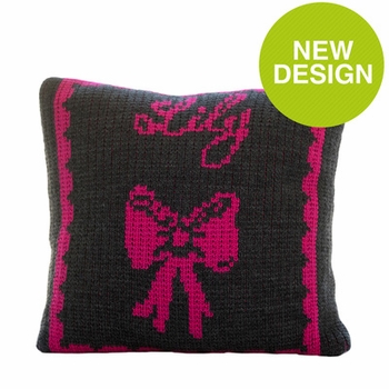 Bow & Name Pillow