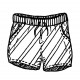 boy stripe swimshorts