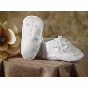 Boys Cotton Christening Coverall