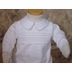 boys knit christening coverall