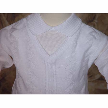 Boys Knit Christening Set