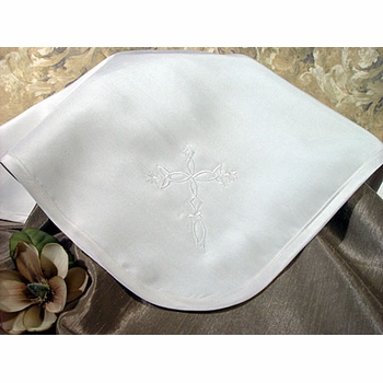 boys silk christening coverall