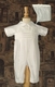 boys silk christening coverall