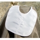 boys silk christening romper with sailor collar