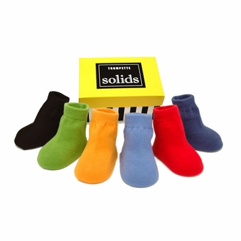 boys solid sock set