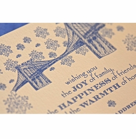 Bridge Holiday Card