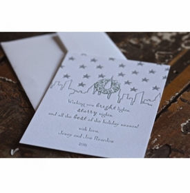 Bright Lights Holiday Card