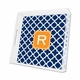 bristol tile navy lucite tray - square
