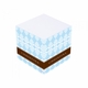 brocade sticky note cube