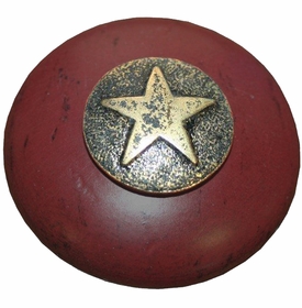 Bronze Star Drawer Knob
