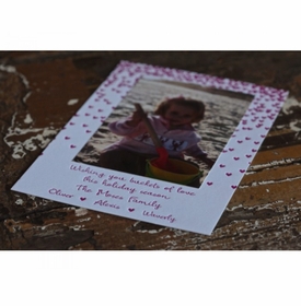 Buckets of Love Holiday Card