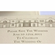 Building Save the Date Card