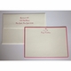 bunny baby stationery