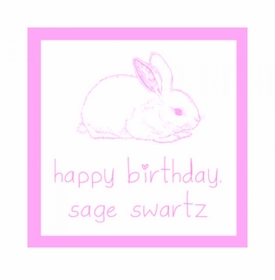 Bunny Birthday Gifts Sticker