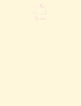 Bunny Children's Stationery