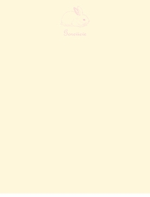 Bunny Children's Stationery