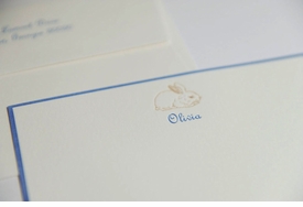 Bunny Stationery
