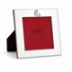 Bunny Sterling Silver 4x4 Picture Frame, Blue