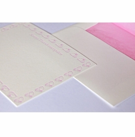 Bunny the Rabbits Border Kid's Stationery