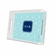 bursts teal lucite tray - small