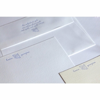 butterfly  baby stationery