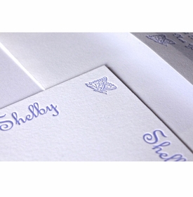 Butterfly Kid's Stationery