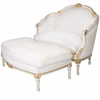 camilla chair and ottoman