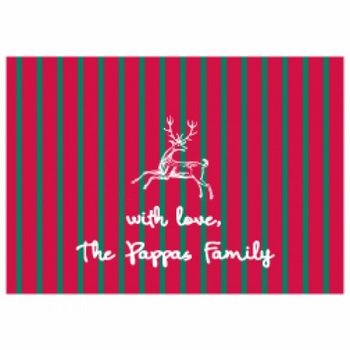 candy cane holiday gift enclosures