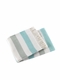 Candy Stripe Fringed Throw Blanket (Several Colors Available)