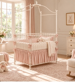Canopy Crib with Birds 41180
