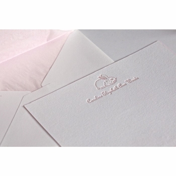 Caroline Rabbit Kid's Stationery