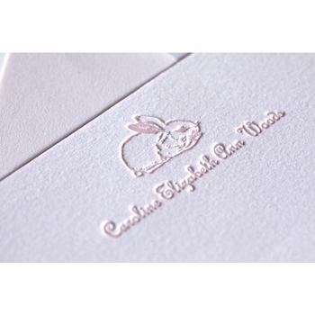 Caroline Rabbit Kid's Stationery