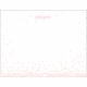 cascading hearts children's stationary