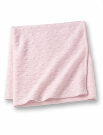 Cashmere Baby Blanket - Pink