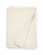cashmere baby cable throw blanket