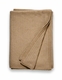 cashmere baby cable throw blanket