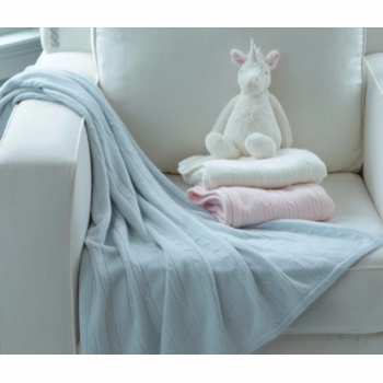 cashmere-like baby blanket