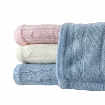 cashmere-like baby blanket